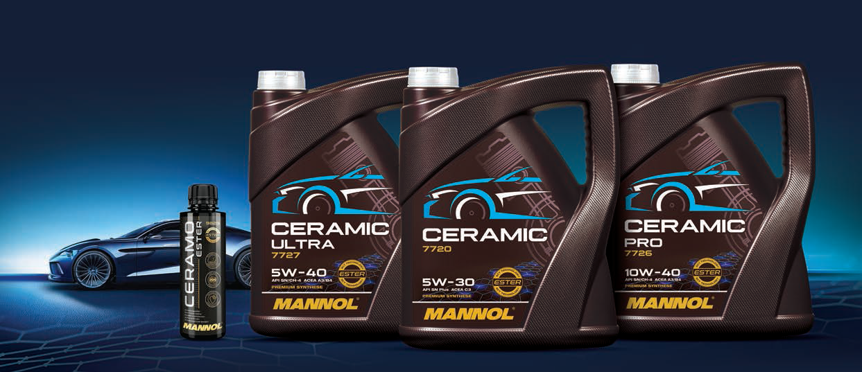 Полностью синтетические масла MANNOL серии Ceramic