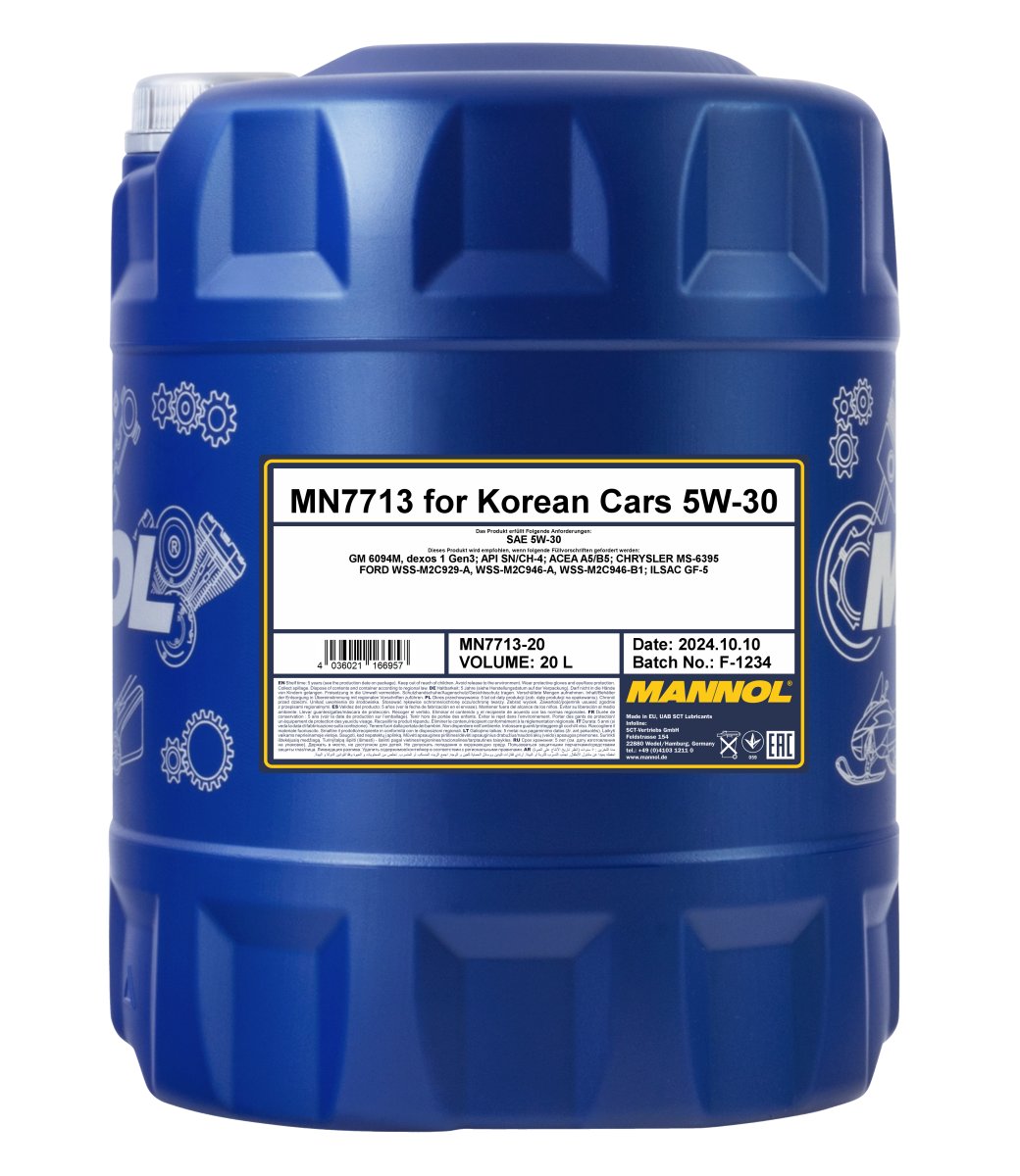 MN7713 for Korean Cars 5W-30